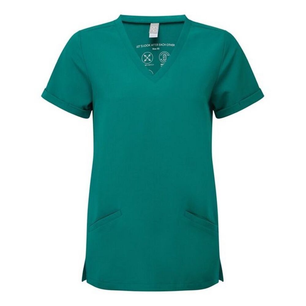 Onna Womens/Ladies Invincible Stretch Work Tunic / Clean Green